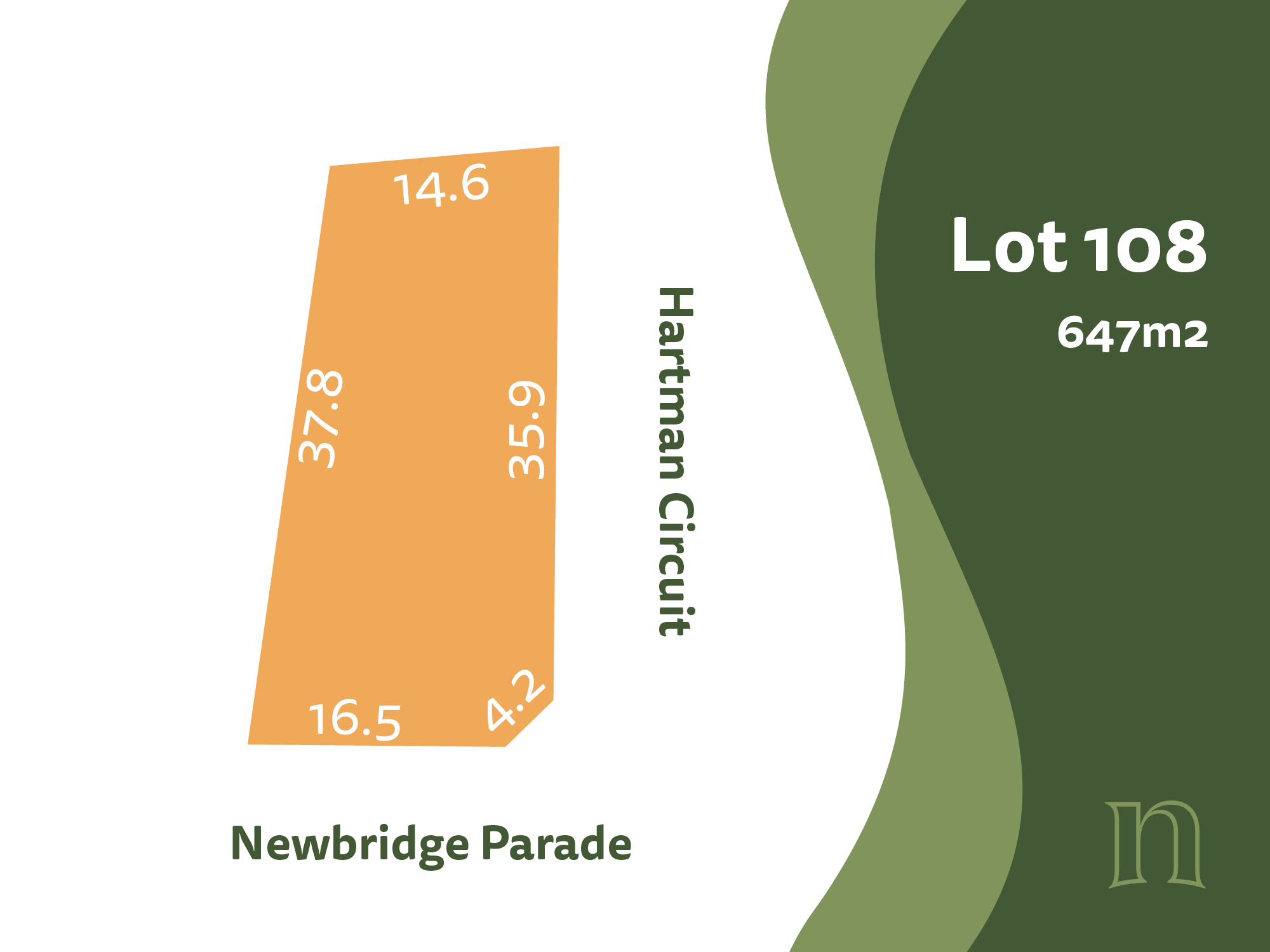Lot 108 Newbridge at Murray Bridge Premium Land for Sale