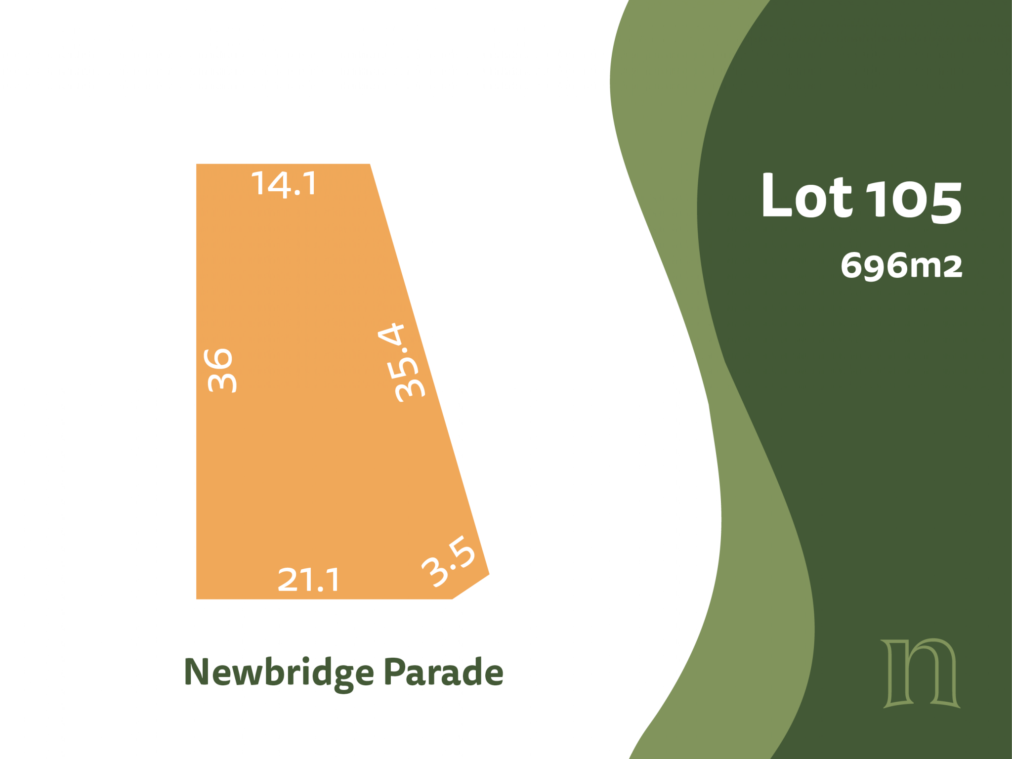Lot 105 Newbridge at Murray Bridge Premium land for sale