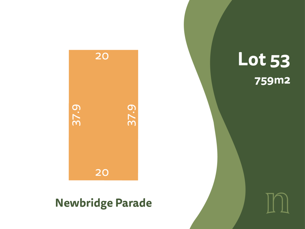 Lot 53 Newbridge at Murray Bridge Premium land for sale